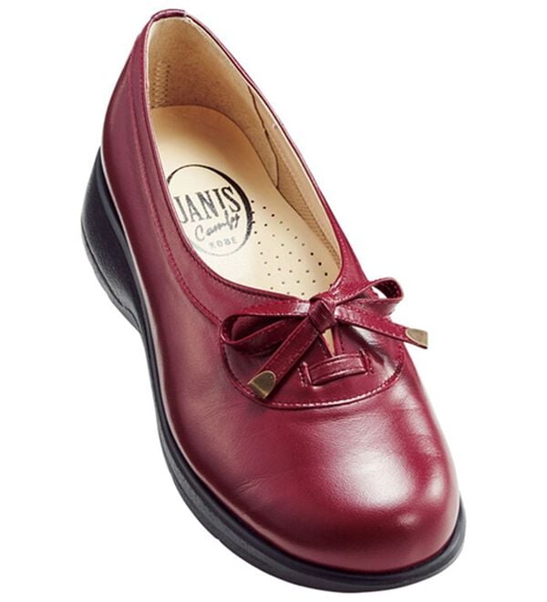 BELLUNA（ベルーナ）の「５Ｅリボンパンプス（パンプス）」｜ワイン