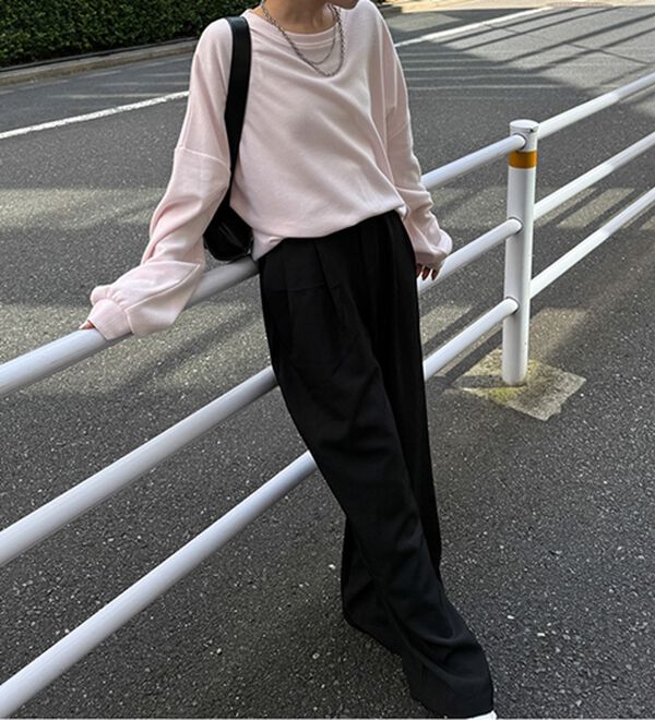 RANAN（ラナン）の「オーバーサイズスウェットＴ（カットソー）」｜詳細画像