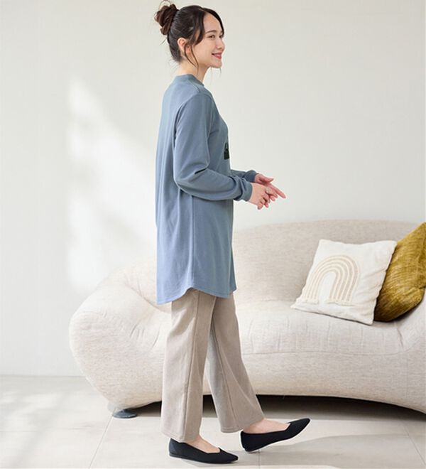 BELLUNA（ベルーナ）の「【メルティポンチ】プリントチュニック（チュニック）」｜詳細画像