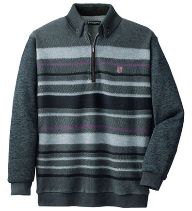 「＜ニコル　モリソン＞ハイブリッド上品トレーナー（メンズトレーナー）」