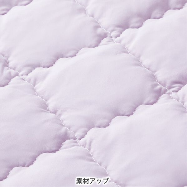 「接触冷感＆綿１００％リバーシブルパッド一体型ボックスシーツ（ボックスシーツ・ベッドシーツ）」｜詳細画像