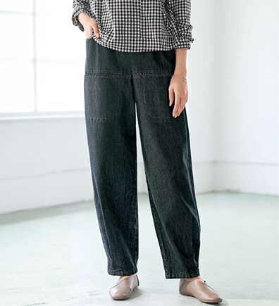 BELLUNA（ベルーナ）の「ポケットデザインコロンデニムパンツ（フルレングスパンツ）」