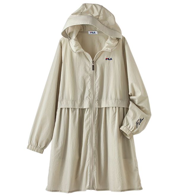 BELLUNA（ベルーナ）の「＜ＦＩＬＡ＞日差しガード付はっ水軽量ブルゾン（ブルゾン）」｜詳細画像