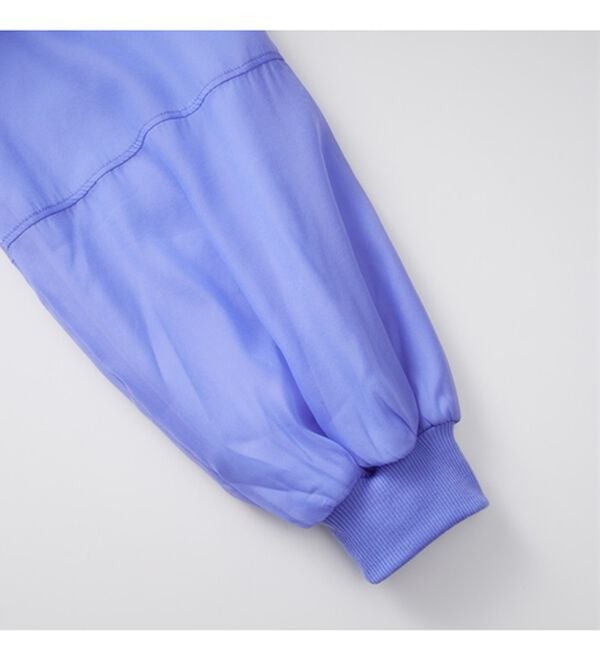 RANAN（ラナン）の「裏起毛シアー素材レイヤードスウェット（カットソー）」｜詳細画像