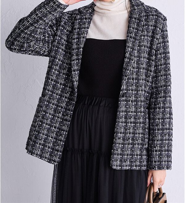 RANAN（ラナン）の「ツイードジャケット（テーラードジャケット）」｜詳細画像