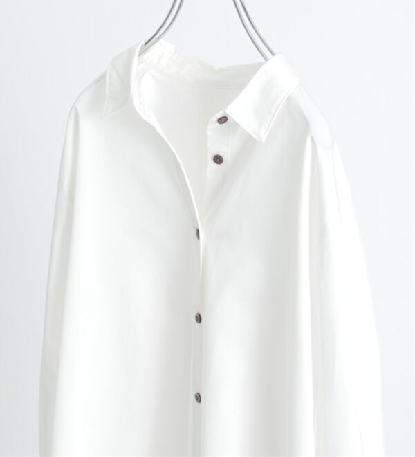 BELLUNA（ベルーナ）の「＜ＳＯＬＯＴＥＸ（Ｒ）＞ストレッチビッグシャツ（シャツ）」｜詳細画像