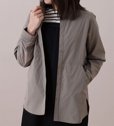 BELLUNA（ベルーナ）の「＜ｓｏｒａｆｕｋｕ＞花粉対策！スタンドカラーシャツ（シャツ）」