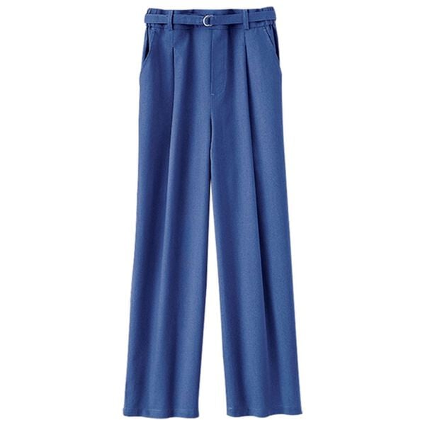 BELLUNA（ベルーナ）の「レーヨン麻入りゆったりテーパードパンツ（テーパードパンツ）」｜詳細画像