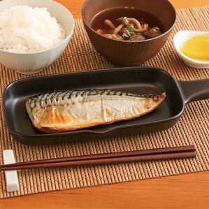 「万古焼　グリルハーフプレート２枚組（調理器具）」｜詳細画像