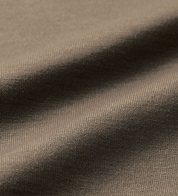 VINNO（ヴィノ）の「＜日本製＞ジップ付ボトルネックプルオーバー（カットソー）」｜詳細画像