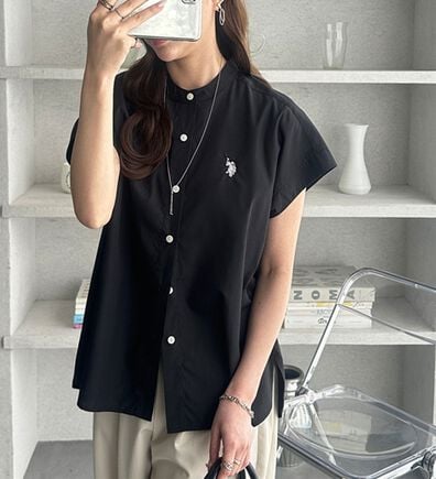 GeeRA（ジーラ）の「【ＵＳ．ＰＯＬＯ．ＡＳＳＮ】フレンチスリーブシャツ（シャツ）」