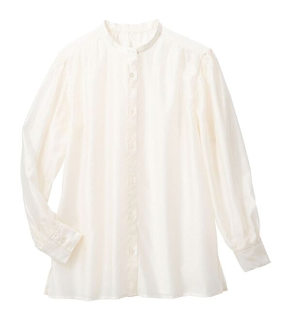 VINNO（ヴィノ）の「シャイニーローンゆるシャツ（シャツ）」｜詳細画像