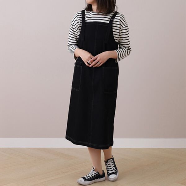 BELLUNA（ベルーナ）の「＜ｓｏｒａｆｕｋｕ＞ポケット使いジャンパースカート（ジャンパースカート）」｜詳細画像