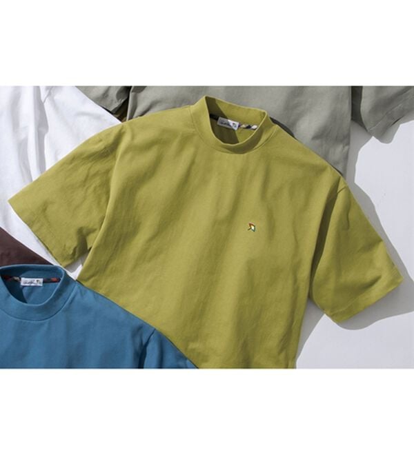 「アーノルド　パーマー　綿１００％接触冷感Ｔシャツ（メンズＴシャツ）」｜ピスタチオ