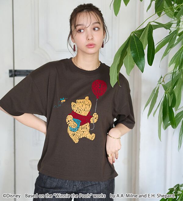 BELLUNA（ベルーナ）の「＜Ｄｉｓｎｅｙ＞綿混素材ゆるっとＴシャツ（カットソー）」｜詳細画像