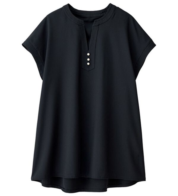 RANAN（ラナン）の「ひんやり！スキッパーブラウス（ブラウス）」｜詳細画像