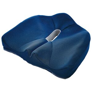 「腰痛対策クッション（クッション・クッションカバー）」｜ネイビー