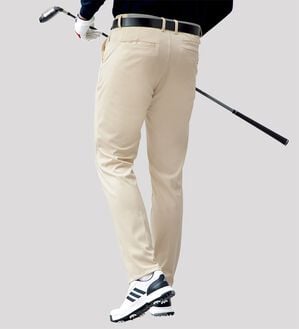 「【２本組】＜コムルヴァン・オム・ゴルフ＞お父さんの７得らくらくゴルフパンツ（メンズフルレングスパンツ）」｜詳細画像