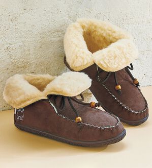 BELLUNA（ベルーナ）の「＜ｍｏｚ＞あったか羊毛混ショートブーツ（ブーツ）」｜詳細画像