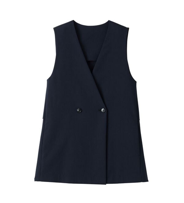 RANAN（ラナン）の「【２点セット】洗える！多機能バックフリルベストセットアップ（パンツスーツ）」｜詳細画像