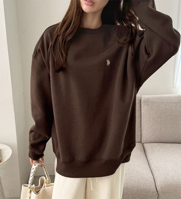 GeeRA（ジーラ）の「【U.S. POLO ASSN.】表ピーチ裏起毛スウェット（トレーナー・スウェット）」｜詳細画像