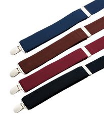 「【４色組】お買得！着け外しらくらくサスペンダー（メンズベルト）」