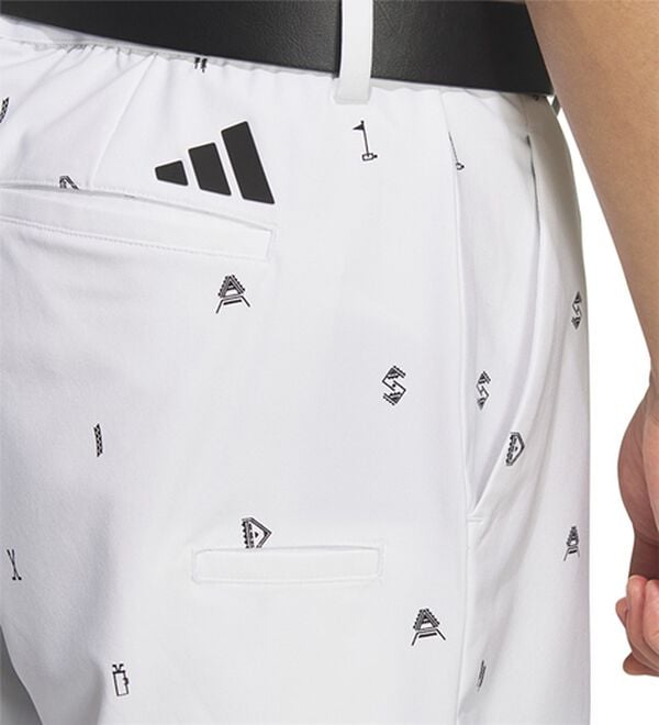 「＜ａｄｉｄａｓ＞ゴルフ　ＥＸ－ＳＴＲＥＴＣＨＡＣＴＩＶＥ撥水　モノグラムショートパンツ（メンズハーフパンツ）」｜詳細画像