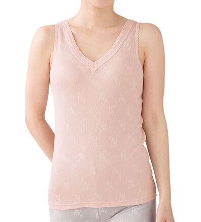 「【３色組】なめらかシルク入りジャカードタンク（肌着・インナーウェア）」