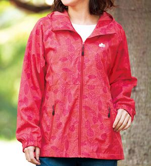 BELLUNA（ベルーナ）の「＜ＬＯＧＯＳ＞プリントはっ水パーカー（ハーフコート）」｜詳細画像