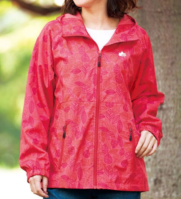 BELLUNA（ベルーナ）の「＜ＬＯＧＯＳ＞プリントはっ水パーカー（ハーフコート）」｜詳細画像