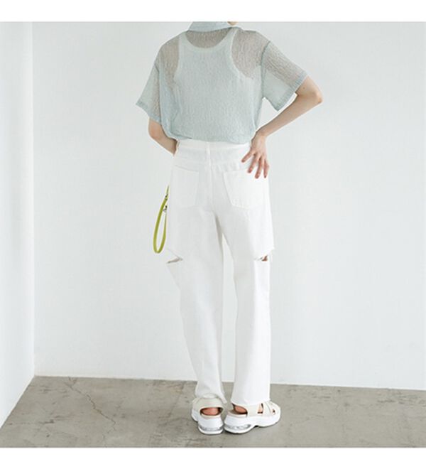 GeeRA（ジーラ）の「ニュアンスワッシャーシアーシャツ（シャツ）」｜詳細画像