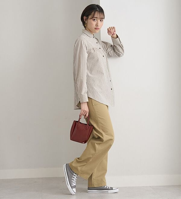 BELLUNA（ベルーナ）の「大人のきれいめベイカーチノパンツ（フルレングスパンツ）」｜詳細画像