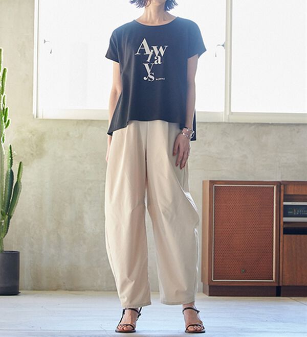 RANAN（ラナン）の「ひんやり！カーブパンツ（フルレングスパンツ）」｜詳細画像