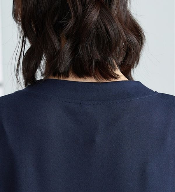 BELLUNA（ベルーナ）の「デニム切替デザインチュニック（チュニック）」｜詳細画像