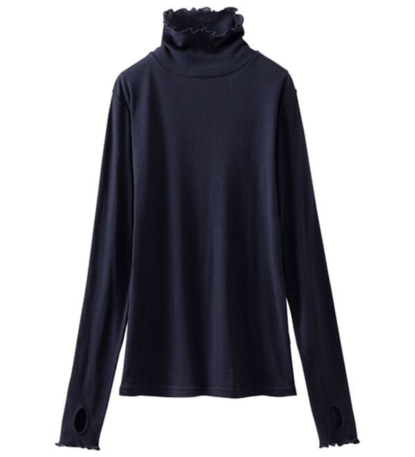 LAVIENNE（ラヴィエンヌ）の「【医師オススメ】素肌ベール　綿１００％ＵＶ対策インナー（肌着・インナーウェア）」｜ブラック