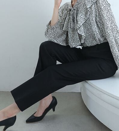 A HAPPY MARILYN（アハッピーマリリン）の「【ＬＬ～６Ｌ】ヒップアップして美尻が叶うパンツ（フルレングスパンツ）」