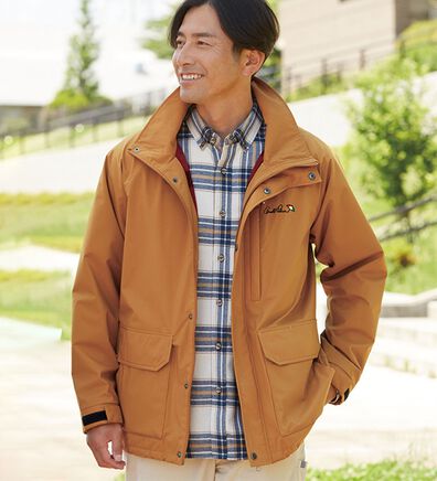 「＜アーノルド　パーマー＞防風裏フリースジャケット（メンズコート）」