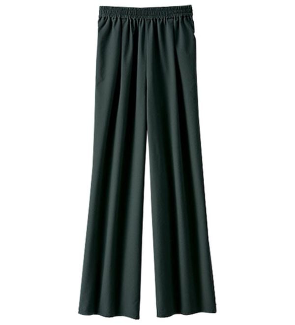 BELLUNA（ベルーナ）の「エアリーサッカー素材ワイドパンツ（ワイドパンツ・ガウチョ）」｜詳細画像