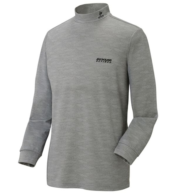 「≪ＴＶ限定★≫【４色組】＜ダンロップ・リファインド＞肌側綿１００％裏起毛ハイネック（メンズカットソー）」｜詳細画像