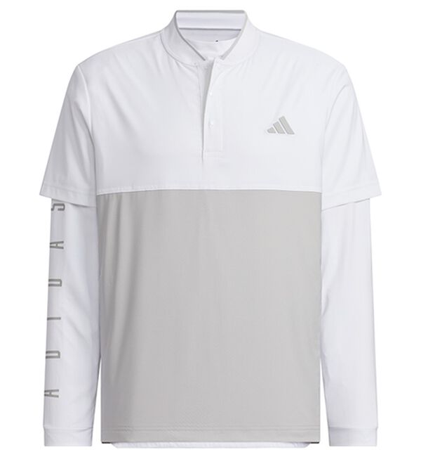 「＜ａｄｉｄａｓ＞２ｉｎ１ポロシャツ（メンズポロシャツ）」｜詳細画像