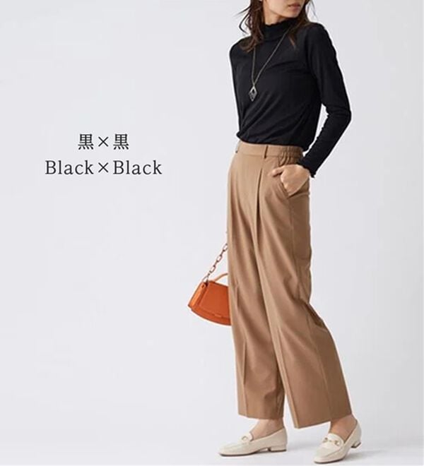 BELLUNA（ベルーナ）の「重ね着風フリル衿プルオーバー（カットソー）」｜詳細画像