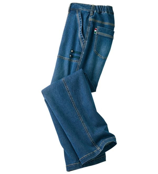 ルフラン（ルフラン）の「【２本組】雨の日もルン♪はっ水軽やかデニム（フルレングスパンツ）」｜詳細画像