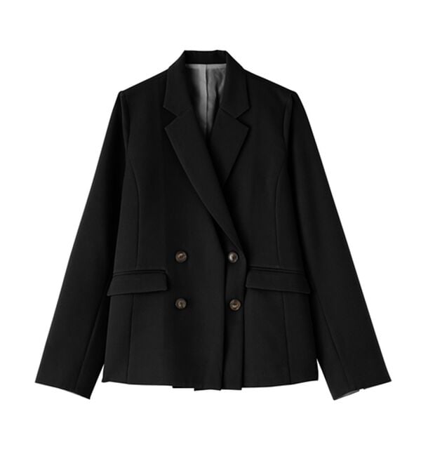 RANAN（ラナン）の「レイヤードデザインダブルジャケット（テーラードジャケット）」｜詳細画像