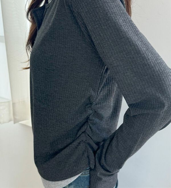 GeeRA（ジーラ）の「レイヤード風カットソー（カットソー）」｜詳細画像