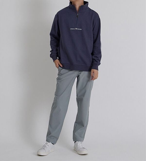 「＜アーノルド　パーマー＞着回し自在！ハーフジップトレーナー（メンズトレーナー）」｜詳細画像