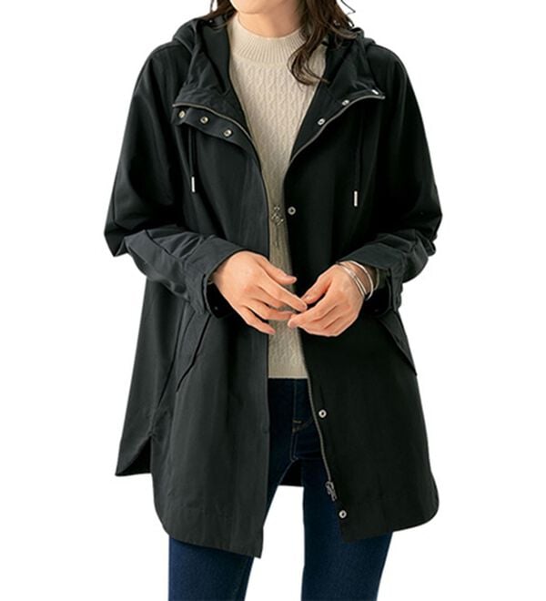 ルフラン（ルフラン）の「ベスト付レイヤードパーカー（ハーフコート）」｜詳細画像