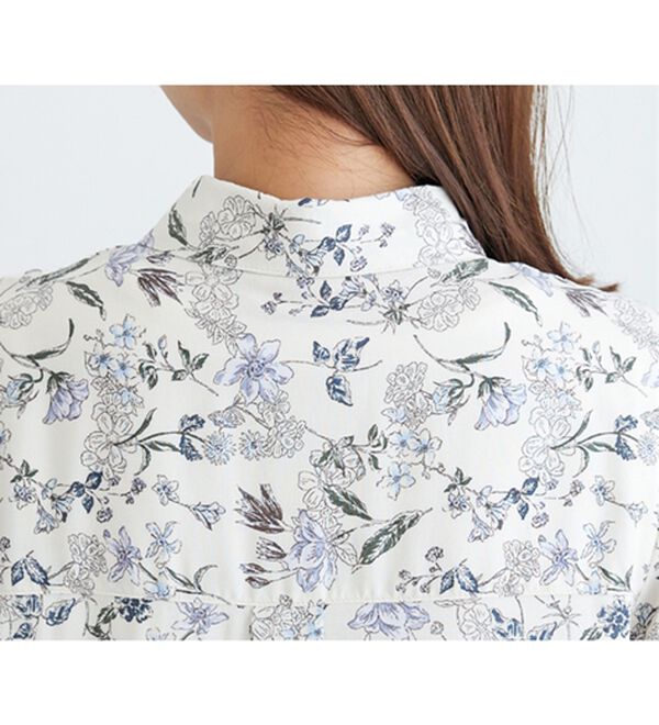 BELLUNA（ベルーナ）の「レーヨン素材ピンタック使いワンピース（その他ワンピース）」｜詳細画像