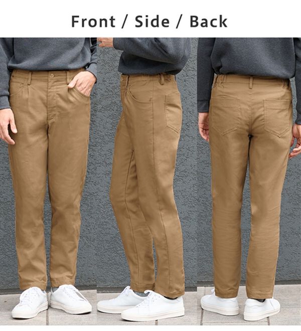 REMEN'S（リメンズ）の「【裏起毛】快適！ストレッチパンツ（メンズチノパンツ）」｜詳細画像