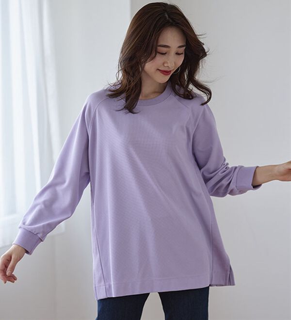 BELLUNA（ベルーナ）の「サイド切替ゆったりチュニック（チュニック）」｜詳細画像