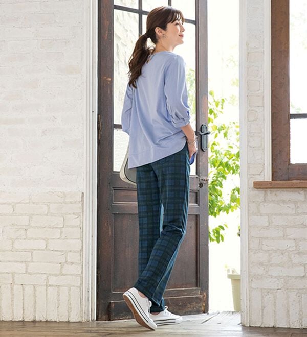 ルフラン（ルフラン）の「【３本組】そのままお出かけジャージパンツ（その他パンツ）」｜詳細画像